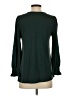 Lands' End Green Long Sleeve Blouse Size XS - photo 2