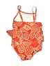 Carter's Print Orange One Piece Swimsuit 9-12 MO / 12 MO - photo 2