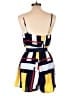 Shein 100% Polyester Color Block Yellow Romper Size L - photo 2