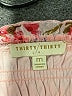 Thirty/Thirty 100% Polyester Floral Pink Cocktail Dress Size M - photo 7