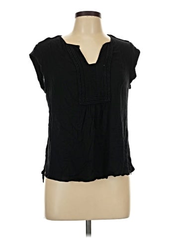 Pale Sky Short Sleeve Blouse (view 1)