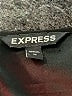 Express Polka Dots Black Casual Dress Size 10 - photo 7