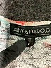 Almost Famous White 3/4 Sleeve Top Size XL - photo 7
