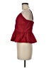 A New Day 100% Recycled Polyester Red Sleeveless Blouse Size M - photo 5