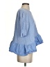 Akemi + Kin 100% Cotton Blue Short Sleeve Top Size XS - photo 4