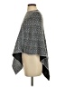 Iperico Chevron-herringbone Gray Poncho Size Sm - photo 5