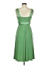 David's Bridal Solid Green Cocktail Dress Size 6 - photo 2