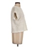 MNG Suit Ivory Short Sleeve Top Size XS - photo 4