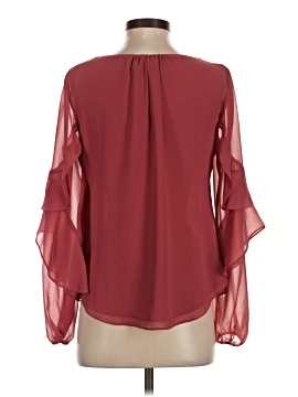 White House Black Market 3/4 Sleeve Blouse (view 2)