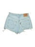 Levi's 100% Cotton Blue Denim Shorts Size 25 waist - photo 2