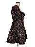Maeve Floral Black Cocktail Dress Size L - photo 4