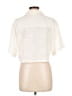 Kirious Ivory Short Sleeve Blouse Size L - photo 2