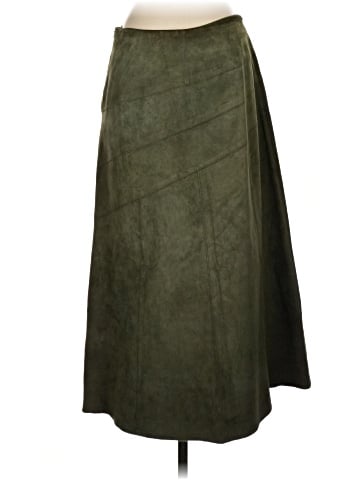 City Girl Faux Leather Skirt (view 2)