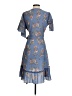 Max Studio Paisley Blue Casual Dress Size S - photo 2
