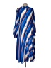 Flying Tomato 100% Polyester Stripes Blue Casual Dress Size L - photo 1