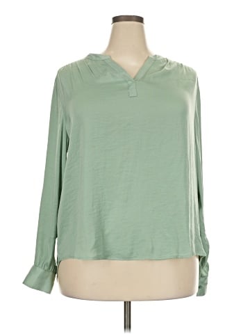 Simply Vera Vera Wang Long Sleeve Blouse (view 1)
