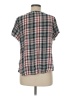Van Heusen Plaid Red Short Sleeve Henley Size M - photo 2