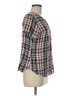 Van Heusen Plaid Red Short Sleeve Henley Size M - photo 4