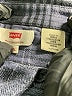 Levi's 100% Cotton Plaid Black Long Sleeve Button-Down Shirt Size XL - photo 7