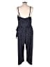 Kaileigh Polka Dots Blue Jumpsuit Size 1X - photo 2