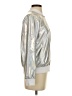 Kancy Kole Metallic Silver Jacket Size S - photo 4