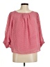 Cailey 22 Pink 3/4 Sleeve Blouse Size M - photo 1