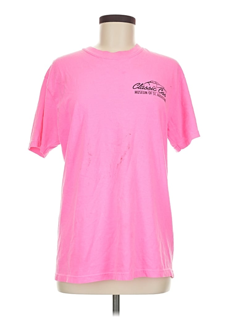 Pre-owned Comfort Colors Short Sleeve T-shirt In Pink