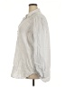 Gap Stripes Silver Long Sleeve Button-Down Shirt Size XXL - photo 5
