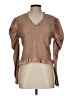 Vestique Brown 3/4 Sleeve Blouse Size L - photo 1