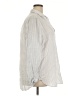 Gap Stripes Silver Long Sleeve Button-Down Shirt Size XXL - photo 4