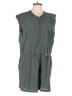 Te Verde Solid Green Romper Size XL - photo 1