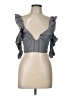 Blue Life Gray Sleeveless Blouse Size L - photo 1