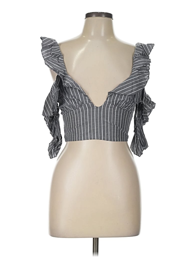 Blue Life Sleeveless Blouse In Blue