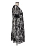 Ariat 100% Polyester Animal Print Black Casual Dress Size L - photo 4