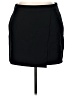 A New Day Solid Black Casual Skirt Size 14 - photo 1
