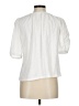 Unbranded White Short Sleeve Blouse Size M (estimated) - photo 2