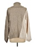 Simply Vera Vera Wang Color Block Tan Turtleneck Sweater Size L - photo 2