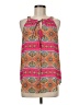 Rose + Olive Pink Sleeveless Blouse Size M - photo 1