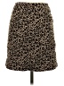 Ann Taylor LOFT Animal Print Brown Casual Skirt Size 00 (petite) - photo 2