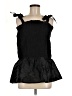 Step in Style 100% Polyester Black Sleeveless Blouse One size - photo 1