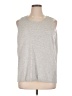 Chico's Silver Sweater Vest Size XL (3) - photo 1