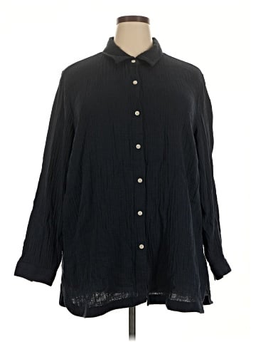J.Jill Long Sleeve Button-Down Shirt (view 1)