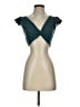 Shein 100% Cotton Teal Sleeveless Blouse Size 4 - photo 1