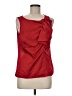 MICHAEL Michael Kors 100% Polyester Red Sleeveless Blouse Size 8 - photo 1