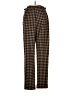 Ann Taylor Houndstooth Brown Casual Pants Size XS (tall) - photo 2