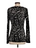 Vince Camuto Black Long Sleeve Top Size S - photo 2