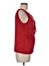 MICHAEL Michael Kors 100% Polyester Red Sleeveless Blouse Size 8 - photo 4