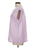 Unbranded Purple Short Sleeve Blouse Size L - photo 5