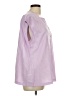 Unbranded Purple Short Sleeve Blouse Size L - photo 4