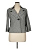 Kay Unger Houndstooth Gray Blazer Size 14 - photo 1